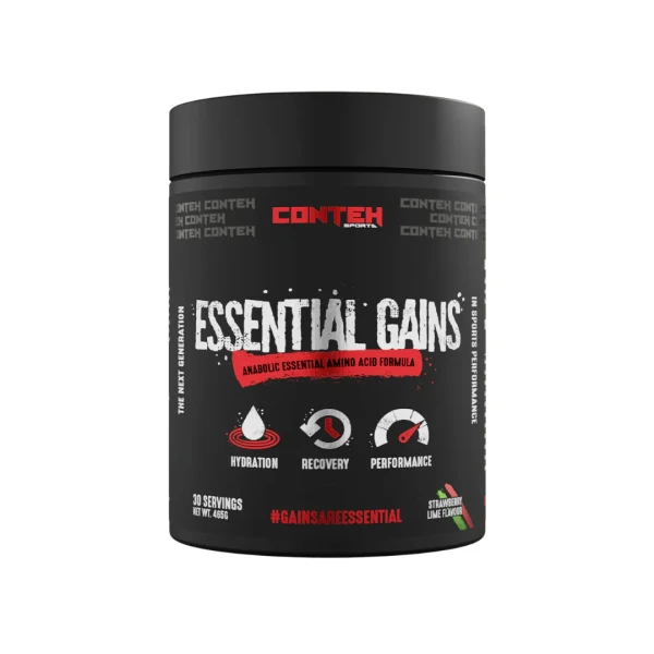 Conteh Sports Essential Gains 465g Strawberry Twist