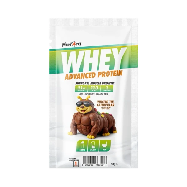 Per4m Advanced Whey Protein Sachet 30g Vincent the Caterpillar