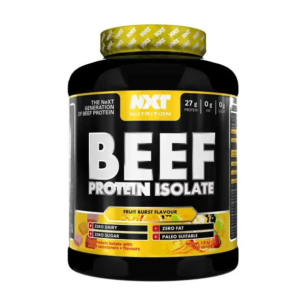 NXT Nutrition Beef Protein Isolate 540g Fruit Burst