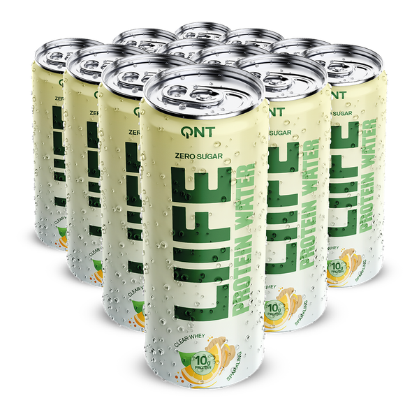 QNT Protein Water 12x330ml Lemon Ginger