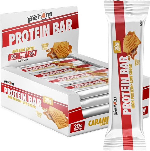 Per4m Protein Bar 62g Caramel Biscuit