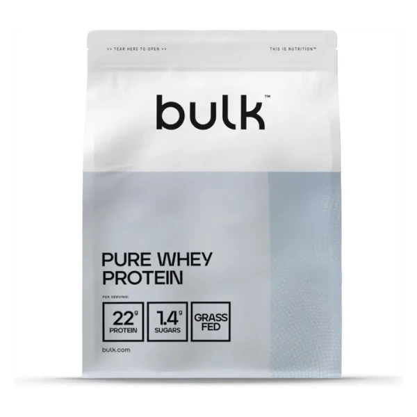 Bulk Pure Whey Protein 900g Strawberry