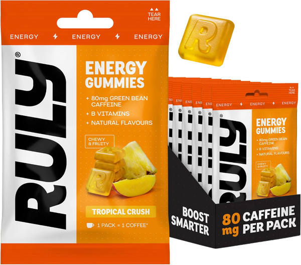 Ruly Energy Gummies 12x42g Tropical Crush