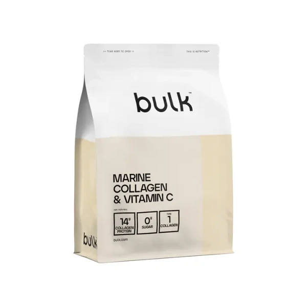 Bulk Marine Collagen & Vitamin C 250g Unflavoured