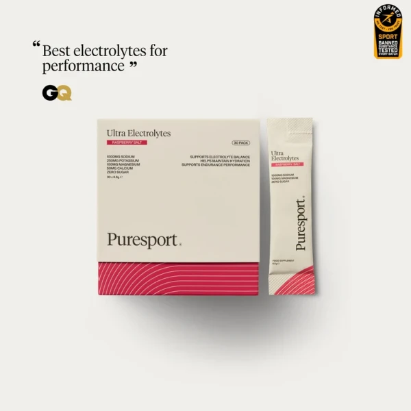 Puresport Electrolyte 30 Sachets Raspberry