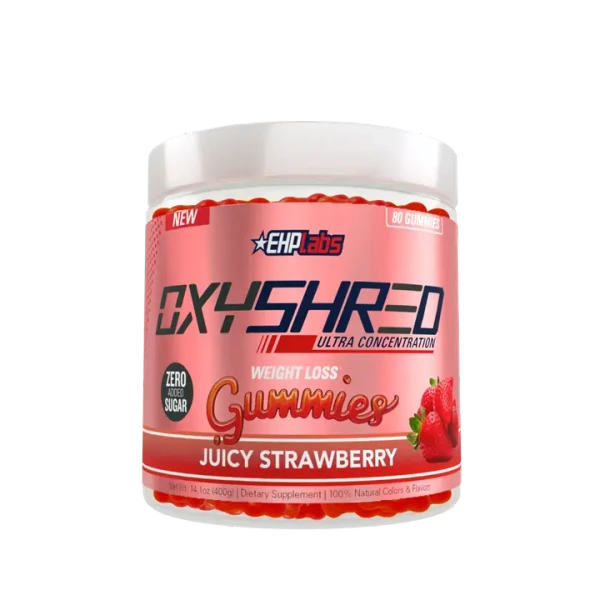 EHP Labs OxyShred Gummies 400g Juicy Strawberry