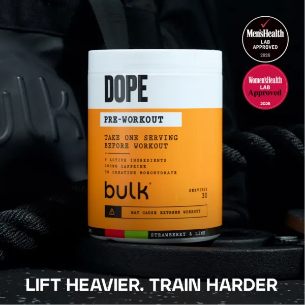Bulk Dope Pre Workout 510g Strawberry & Lime