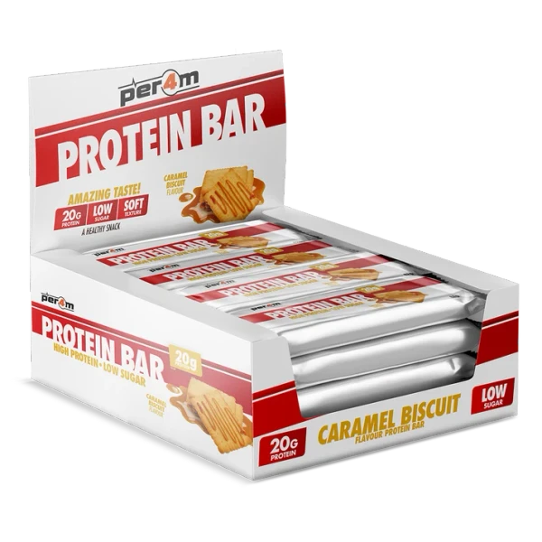 Per4m Protein Bar  12x62g Caramel Biscuit