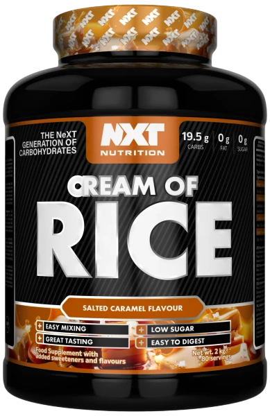 NXT Nutrition Cream of Rice 2kg Salted Caramel