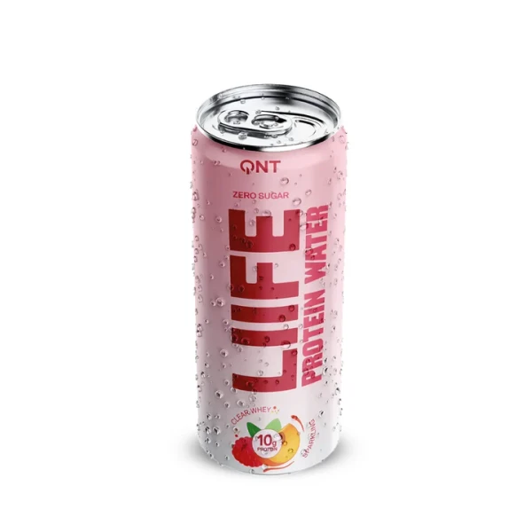QNT Protein Water 12x330ml Raspberry Peach