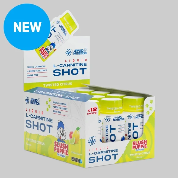 Applied Nutrition L-Carnitine Shot 12 x 60 ml SLUSH PUPPiE Twisted Citrus