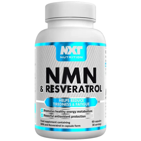 NXT Nutrition NMN & Resveratrol 60 Caps