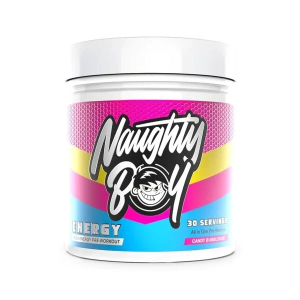 Naughty Boy Energy 390g Candy Bubblegum