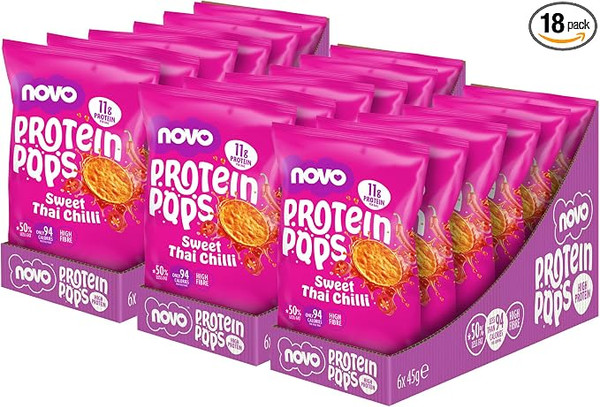 Novo Nutrition Novo Protein Pops 6x45g Sweet Chilli