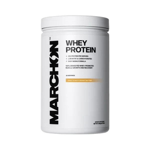 Marchon Supplements Whey Protein 900g Sweet & Salty Peanut Butter