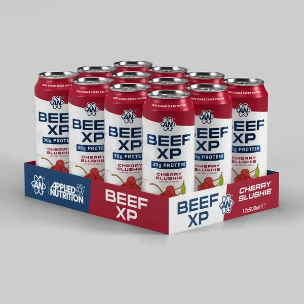 Applied Nutrition Beef XP 12x500ml Cherry Slushie