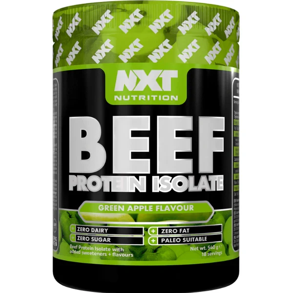NXT Nutrition Beef Protein Isolate 540g Apple