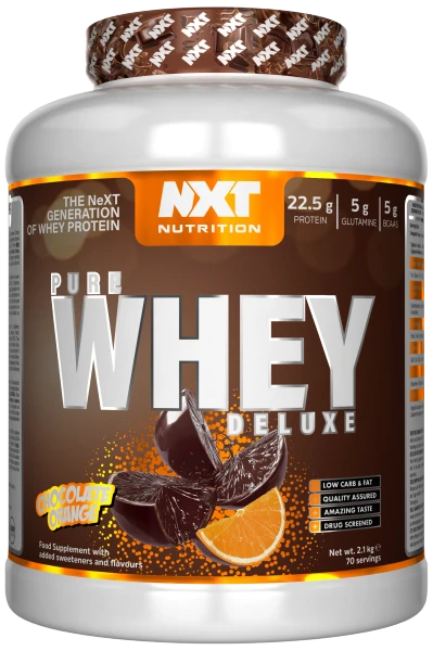 NXT Nutrition Pure Whey Deluxe 2.1kg Chocolate Orange