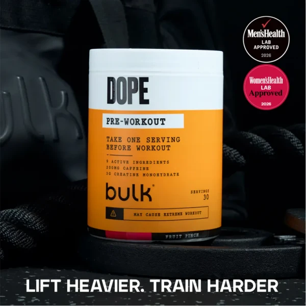Bulk Dope Pre Workout 510g Fruit Punch