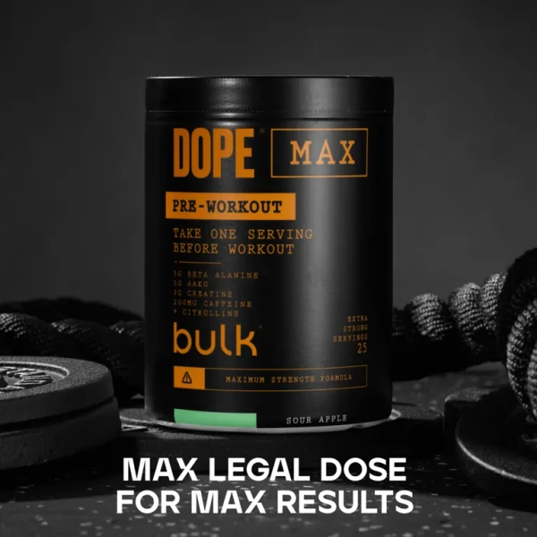 Bulk Dope Max 563g Sour Apple