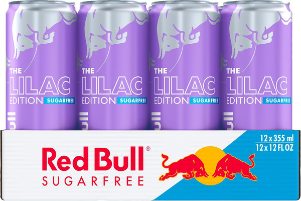 Red Bull Sugar Free 12x355ml Lilac