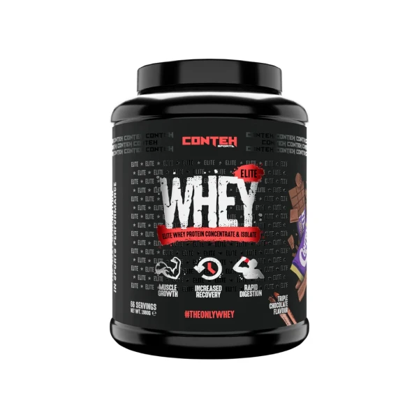 Conteh Sports Whey Elite 1980g Triple Chocolate