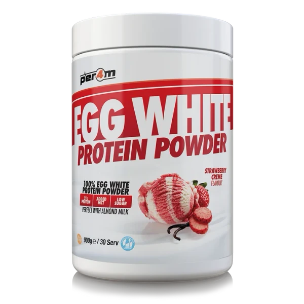 Per4m Egg Protein 900g Strawberry Creme