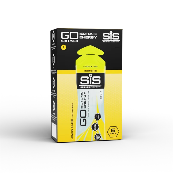 SIS Isotonic Gels 6x60ml Lemon & Lime