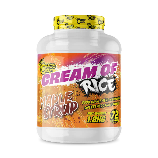 Chaos Crew Cream of Rice 1.8kg Maple Syrup