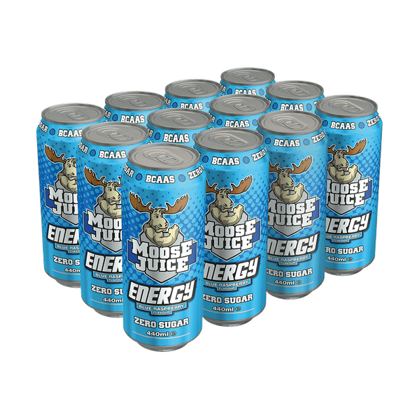 Muscle Moose Moose Juice 12x440ml Blue Raspberry