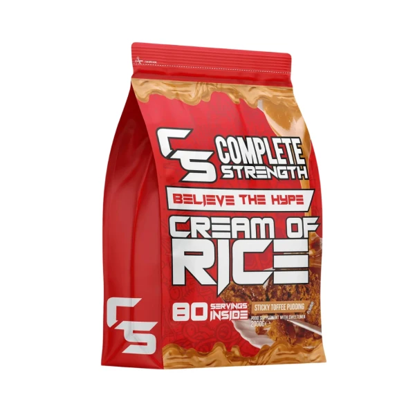 Complete Strength Cream Of Rice 2kg Sticky Toffee Pudding