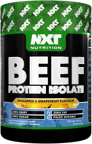 NXT Nutrition Beef Protein Isolate 540g Pineapple & Grapefruit