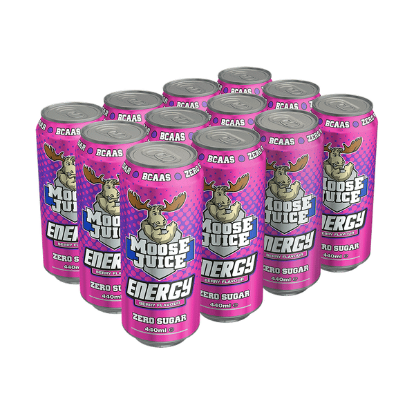 Muscle Moose Moose Juice 12x440ml Berry