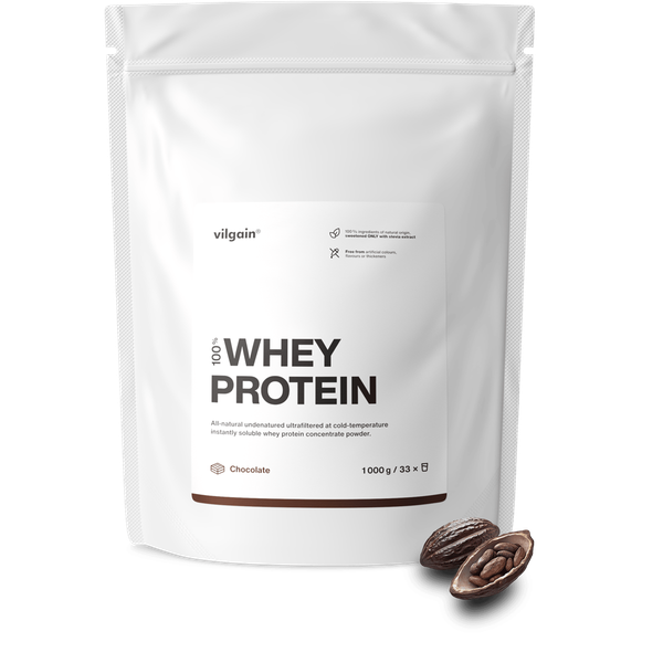 Vilgain Grass-fed Whey Protein 1000g Chocolate
