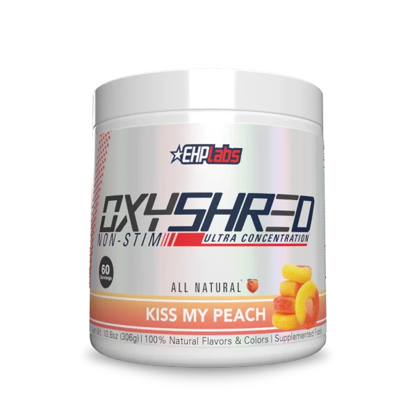 EHP Labs OxyShred Non-Stim 380g Kiss My Peach