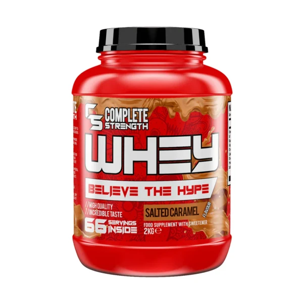 Complete Strength Whey Concentrate 2kg Salted Caramel