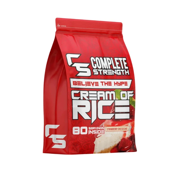 Complete Strength Cream Of Rice 2kg Strawberry Cheesecake