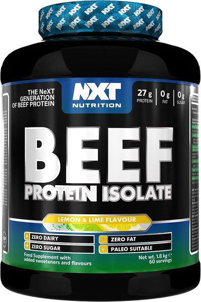 NXT Nutrition Beef Protein Isolate 1.8kg Lemon & Lime