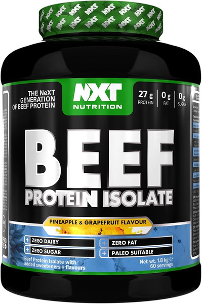 NXT Nutrition Beef Protein Isolate 1.8kg Pineapple & Grapefruit
