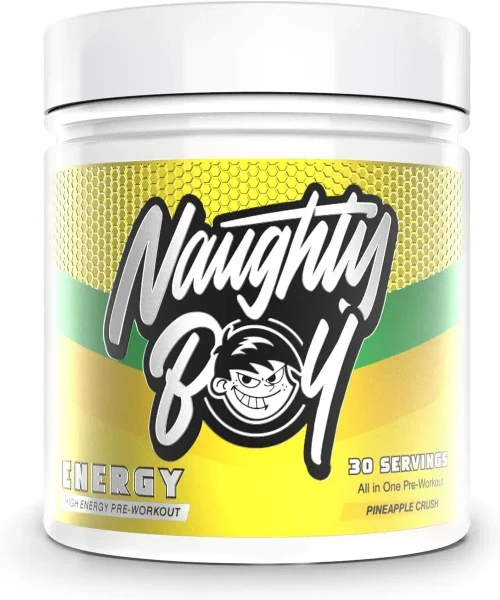 Naughty Boy Energy 390g Pineapple Crush