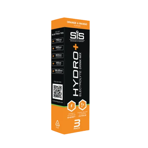 SIS (Science In Sport) Hydro + 3x4.3g Orange & Mango