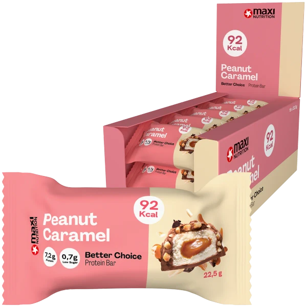 MaxiNutrition Better Choice Protein Bar 15x22.5g Peanut Caramel
