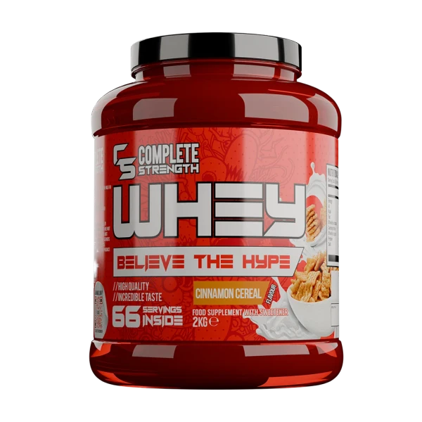 Complete Strength Whey Concentrate 2kg Cinnamon Cereal