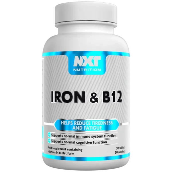NXT Nutrition Iron & B12 30 Tabs