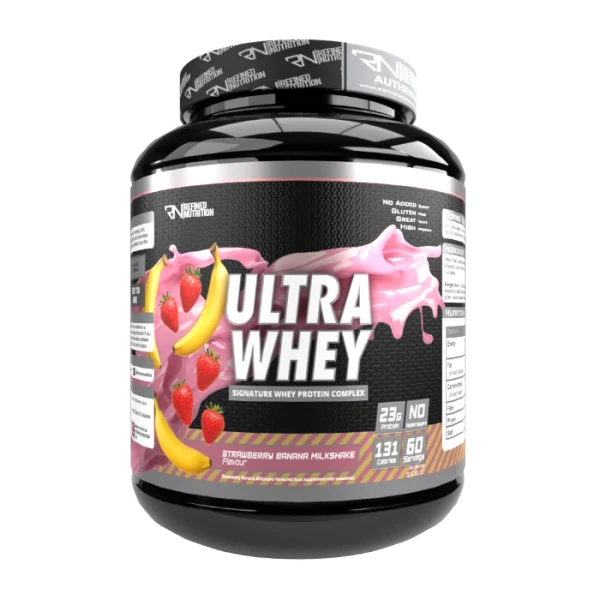 Refined Nutrition Ultra Whey 2kg Strawberry Banana