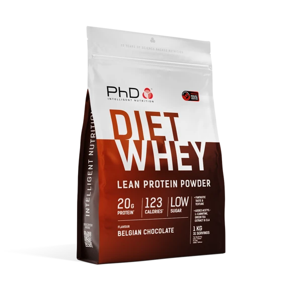 PhD Nutrition Diet Whey 1kg Belgian Choc