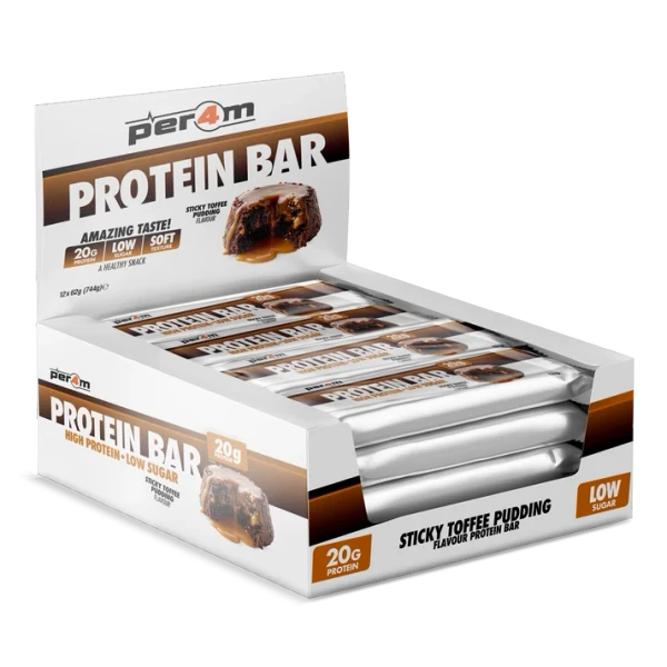 Per4m Protein Bar  12x62g Sticky Toffee