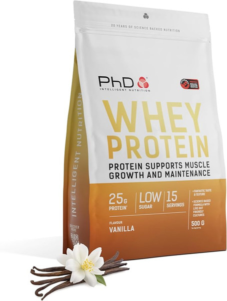 PhD Nutrition Powder Whey 500g Vanilla
