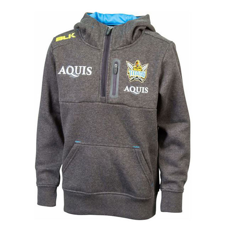 Gold Coast Titans 1/4 Zip Hoodie - Kids Gold Coast Titans 1/4 Zip Hoodie - Kids