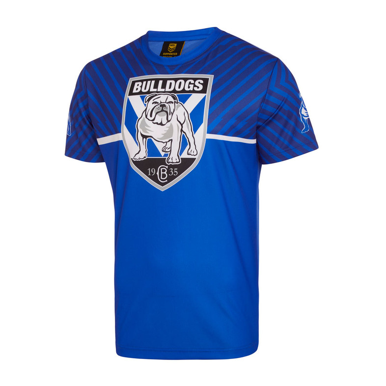 Canterbury Bulldogs Platinum Sublimated Shirt - Men's Canterbury Bulldogs Platinum Sublimated Shirt - Men's
